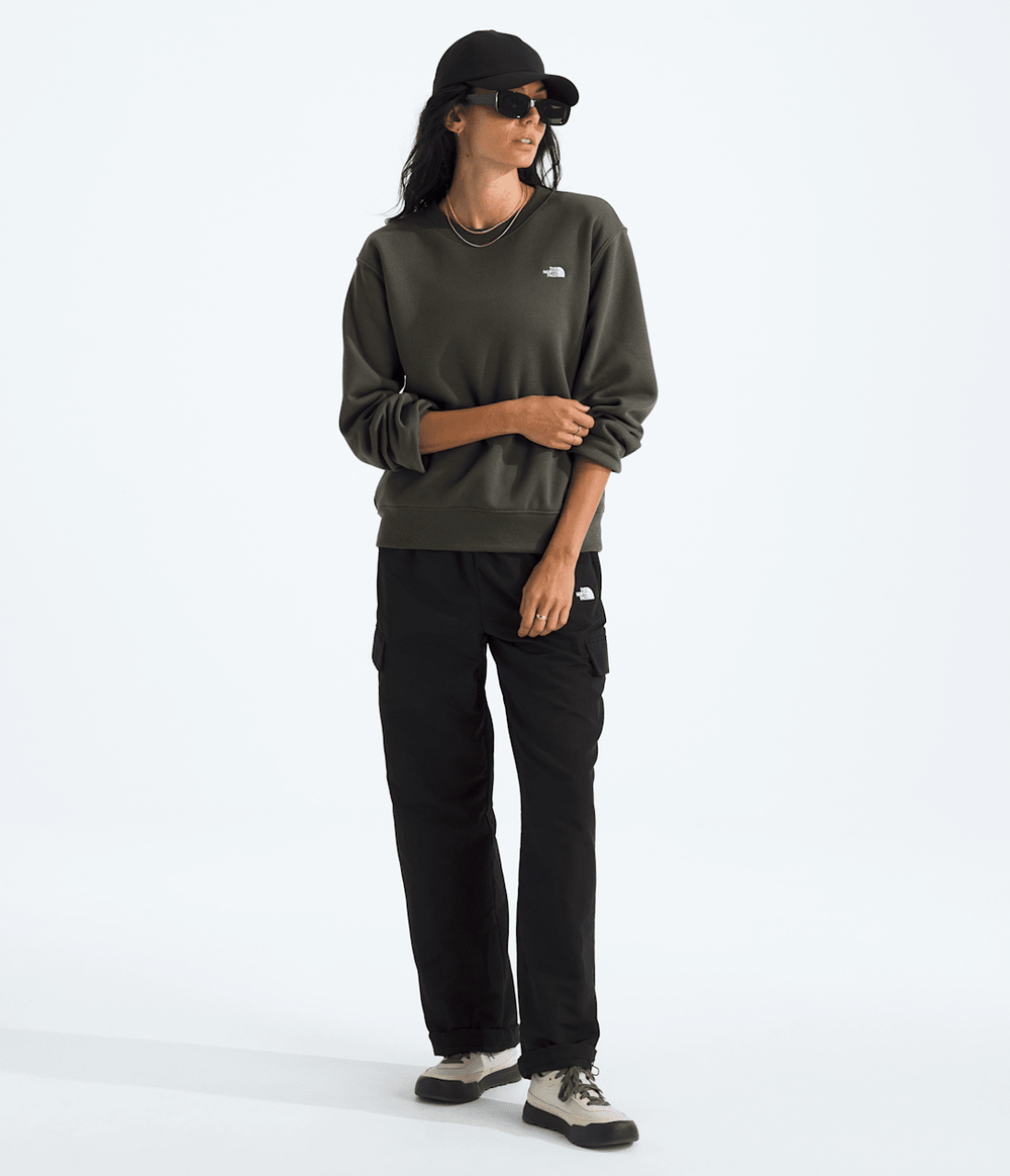 Women’s TNF™ Essential Simple Dome Relaxed Crew - New Taupe Green