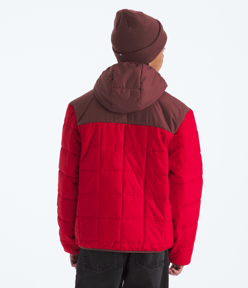 Boys’ Reversible Shasta Full-Zip Hooded Jacket - TNF Red/Sumac