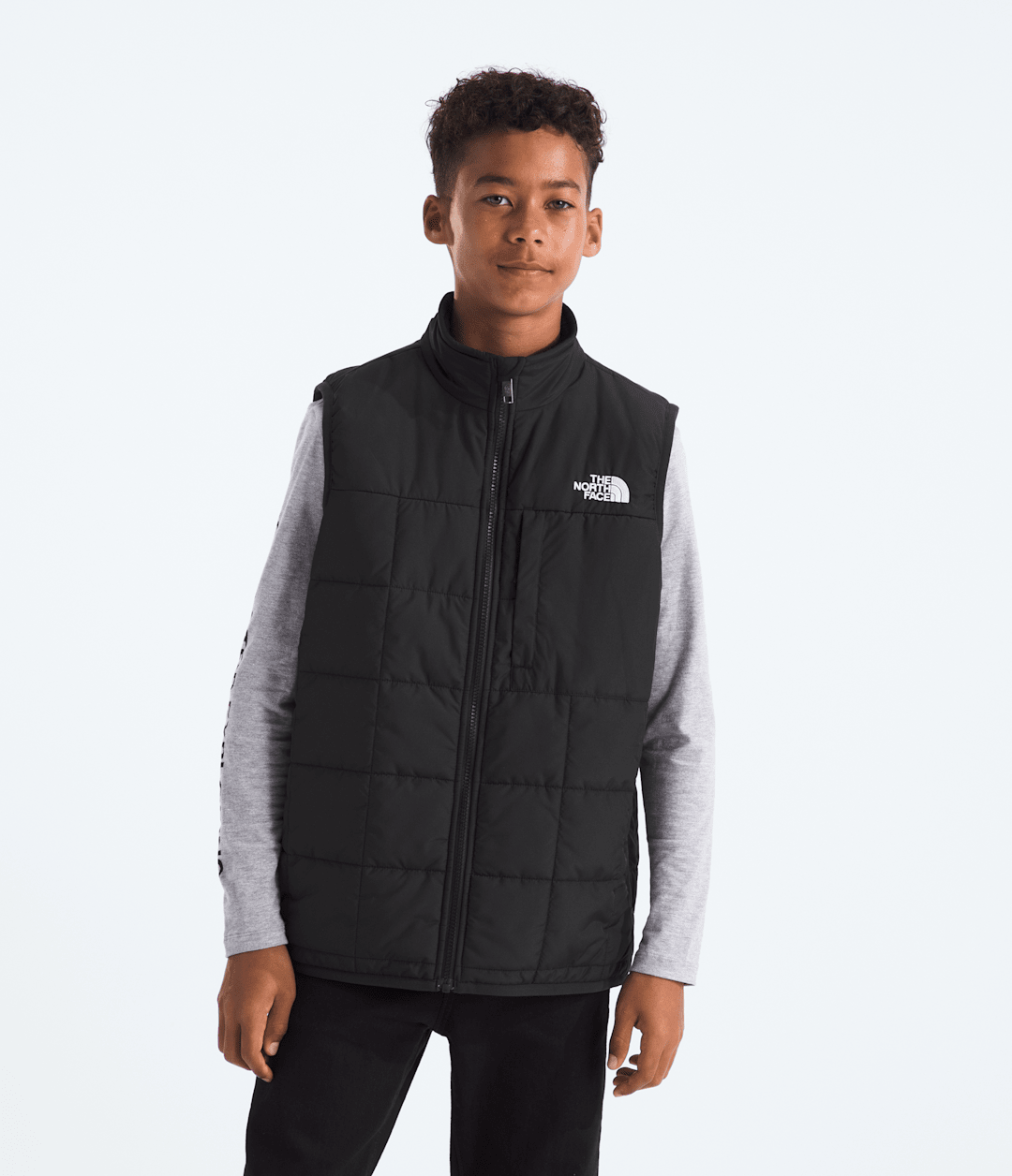 Boys’ Reversible Shasta Vest - TNF Black
