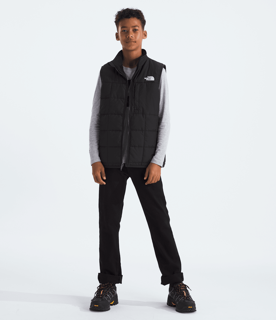 Boys’ Reversible Shasta Vest - TNF Black