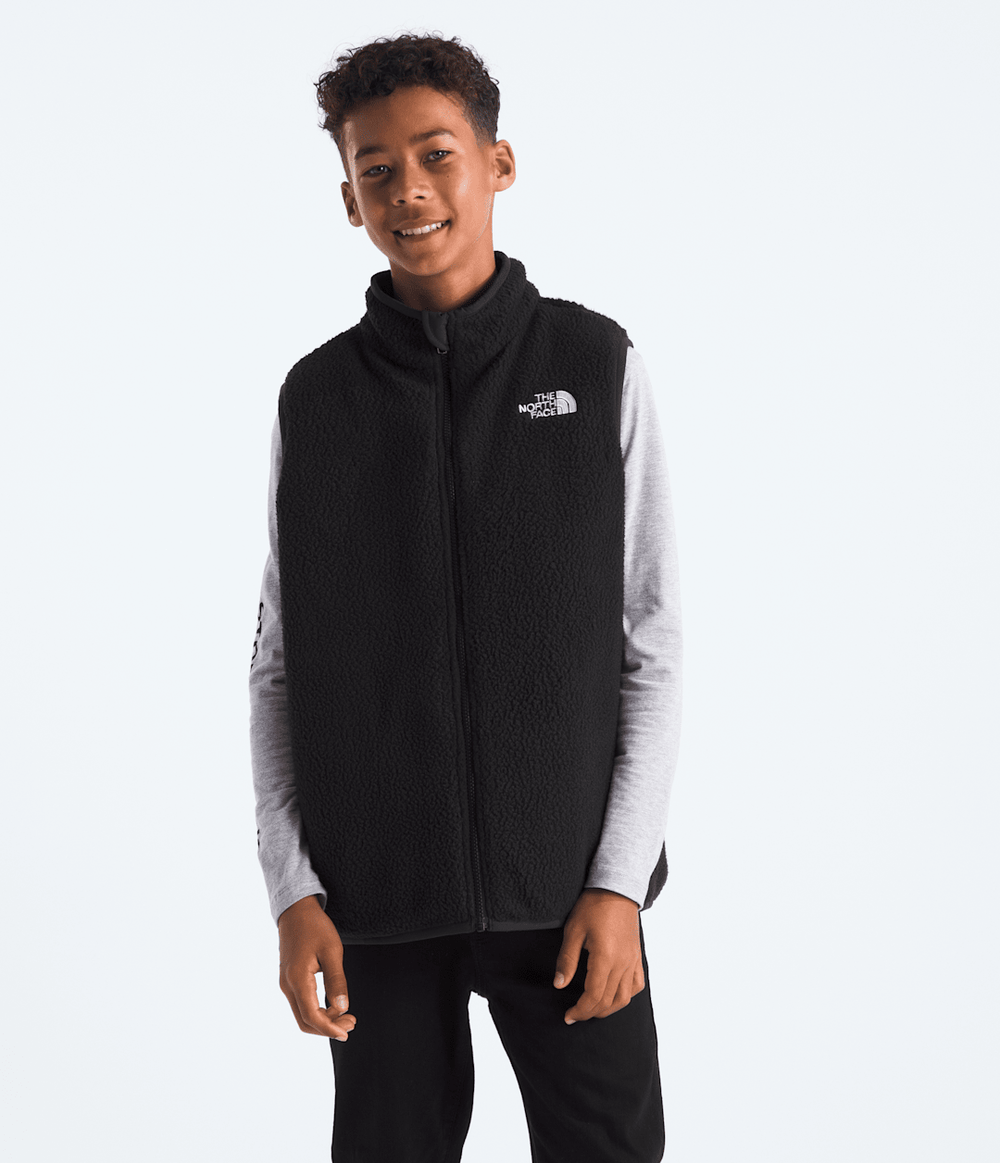 Boys’ Reversible Shasta Vest - TNF Black