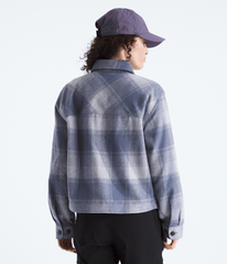 Women’s Valley Flannel Shirt—Plaid - Twilight Galaxy TNF Shadow Plaid