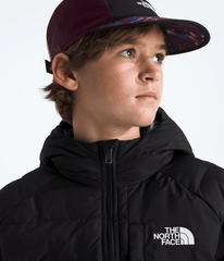 Boys’ Reversible Perrito Hooded Jacket - TNF Black/Smoked Pearl