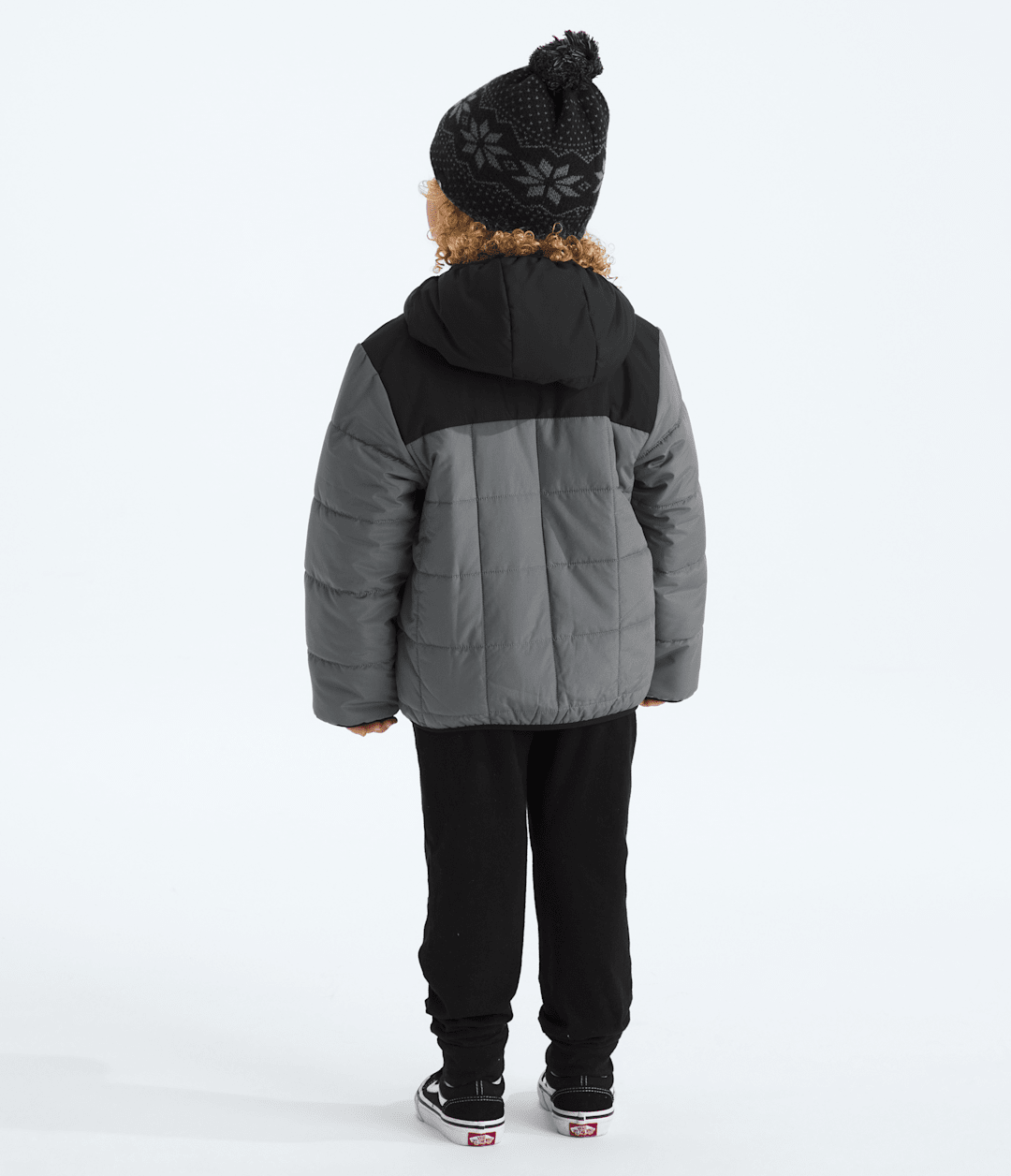 Kids’ Reversible Shasta Full-Zip Hooded Jacket - Smoked Pearl