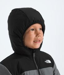 Kids’ Reversible Shasta Full-Zip Hooded Jacket - Smoked Pearl