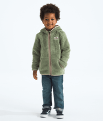 Kids’ Cabin Fleece Hoodie - Bark Mist/Mushroom Grey