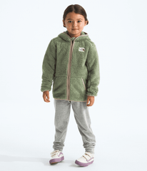 Kids’ Cabin Fleece Hoodie - Bark Mist/Mushroom Grey