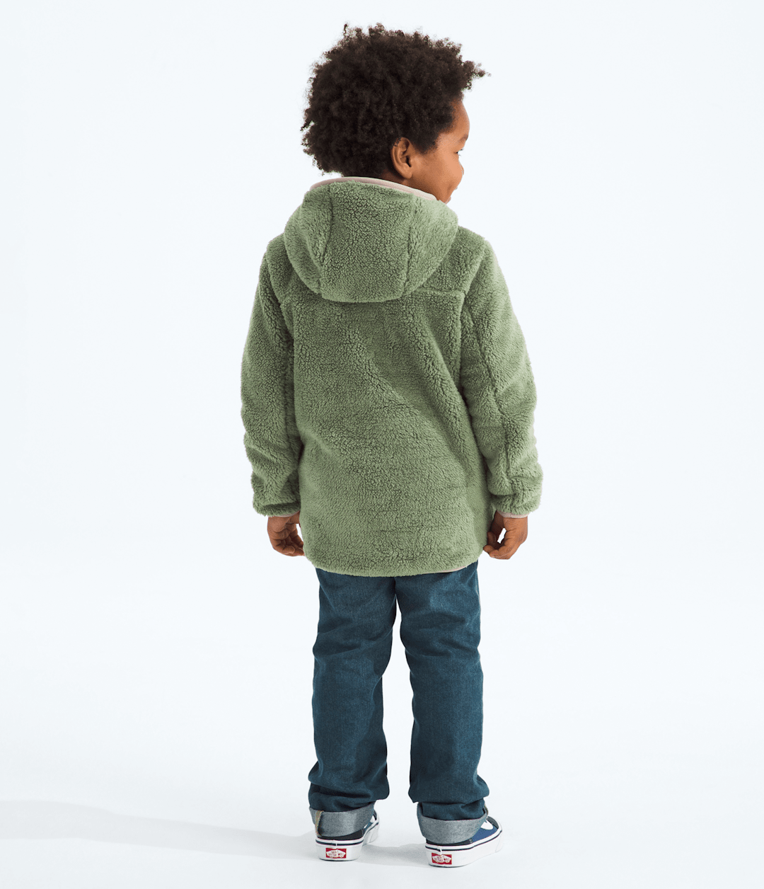 Kids’ Cabin Fleece Hoodie - Bark Mist/Mushroom Grey