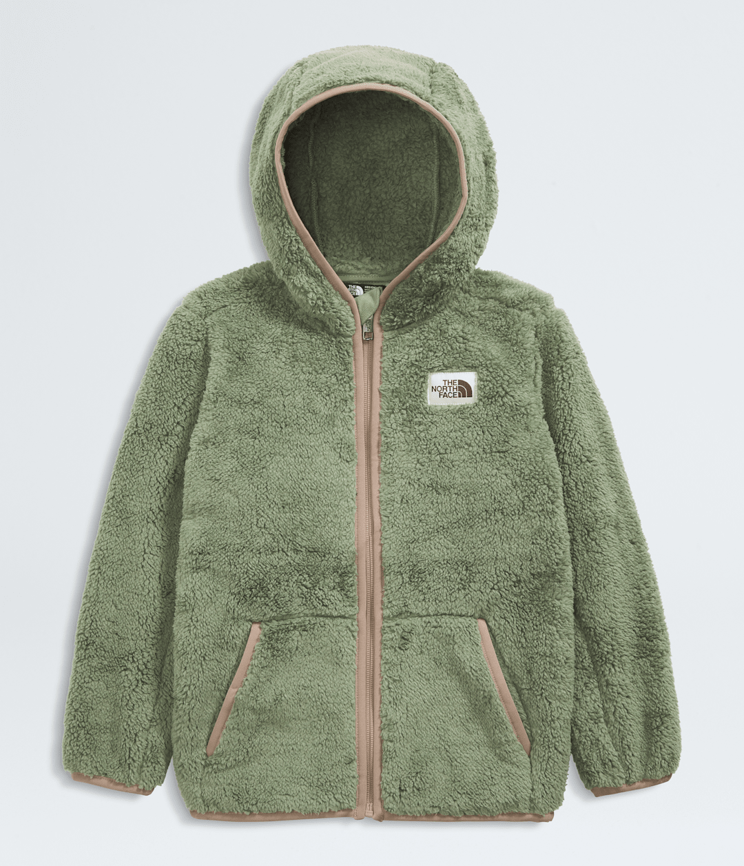 Kids’ Cabin Fleece Hoodie - Bark Mist/Mushroom Grey