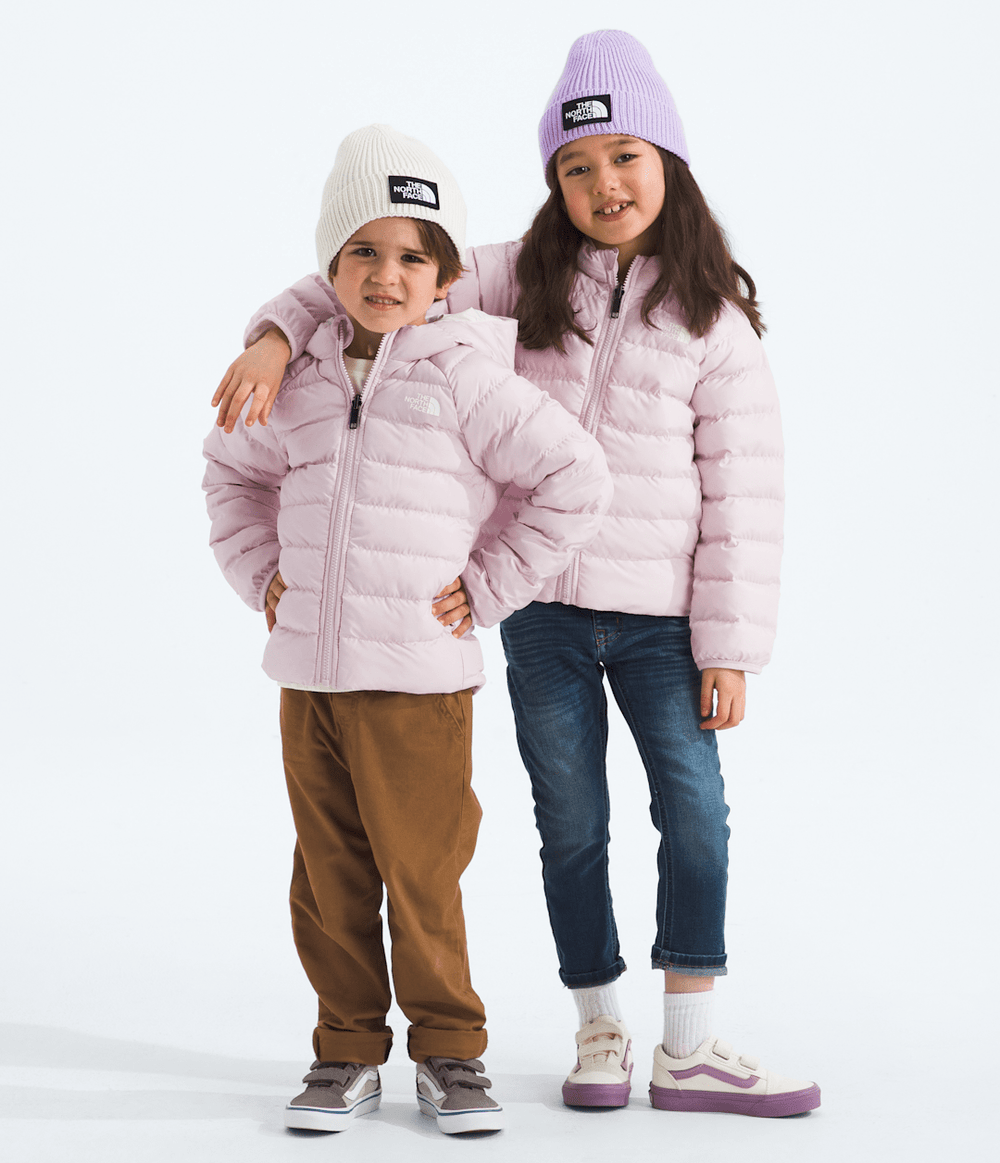 Kids’ Reversible Perrito Hooded Jacket - Pale Blossom