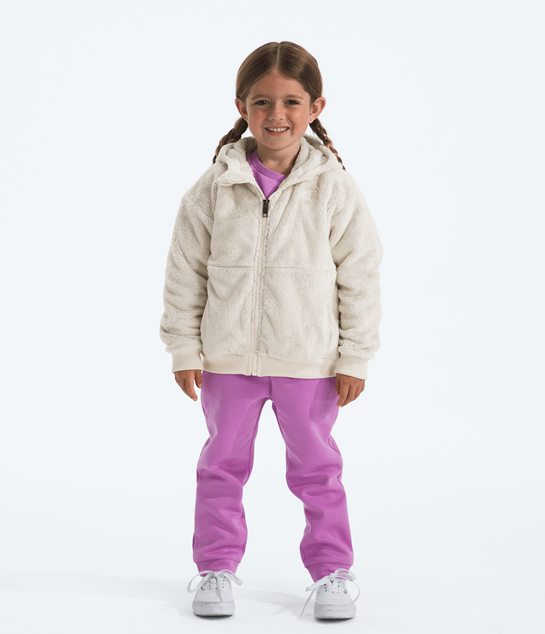 Kids’ Osito Full-Zip Hoodie - White Dune