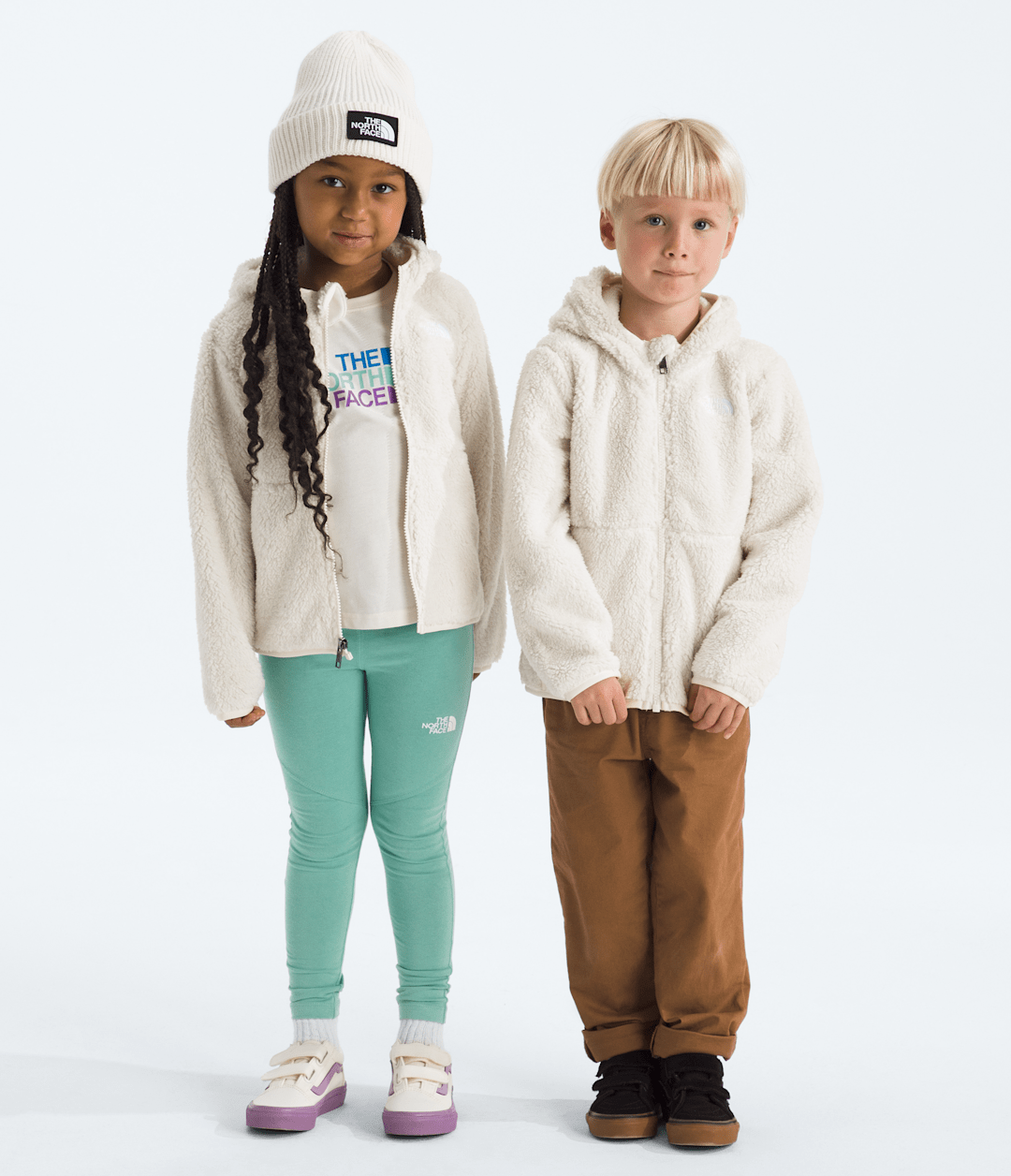 Kids’ Campshire Full-Zip Hoodie - White Dune