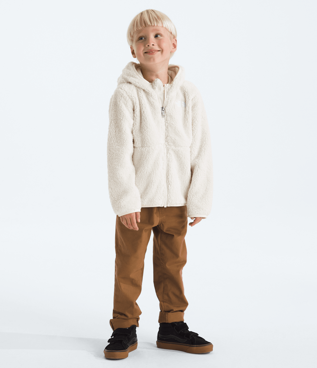 Kids’ Campshire Full-Zip Hoodie - White Dune