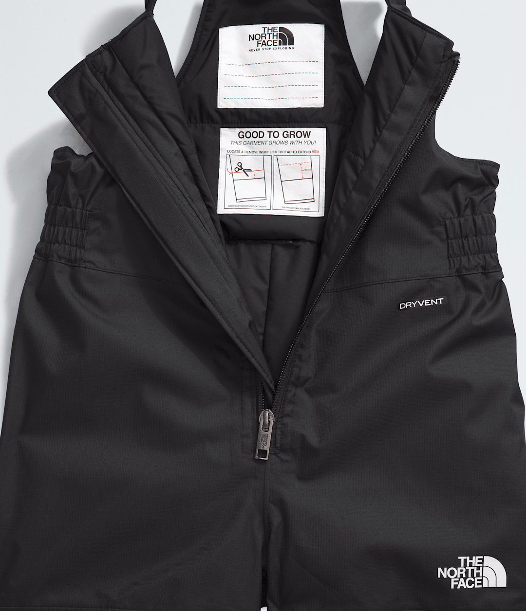 Kids’ Freedom Insulated Bibs - TNF Black