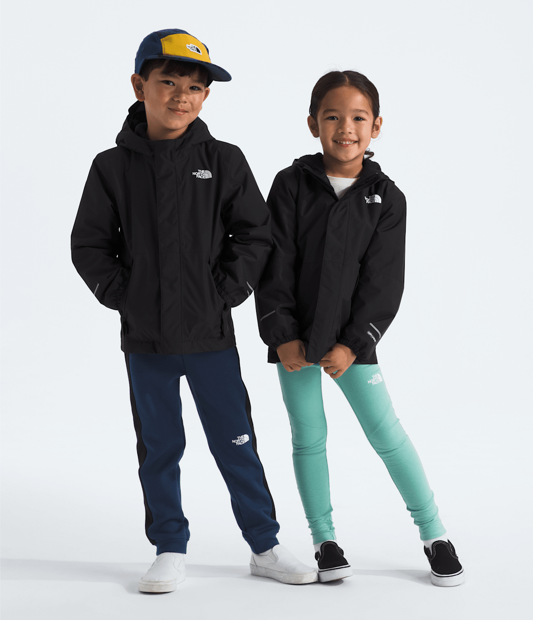 Kids’ Warm Antora Rain Jacket - TNF Black/TNF Black