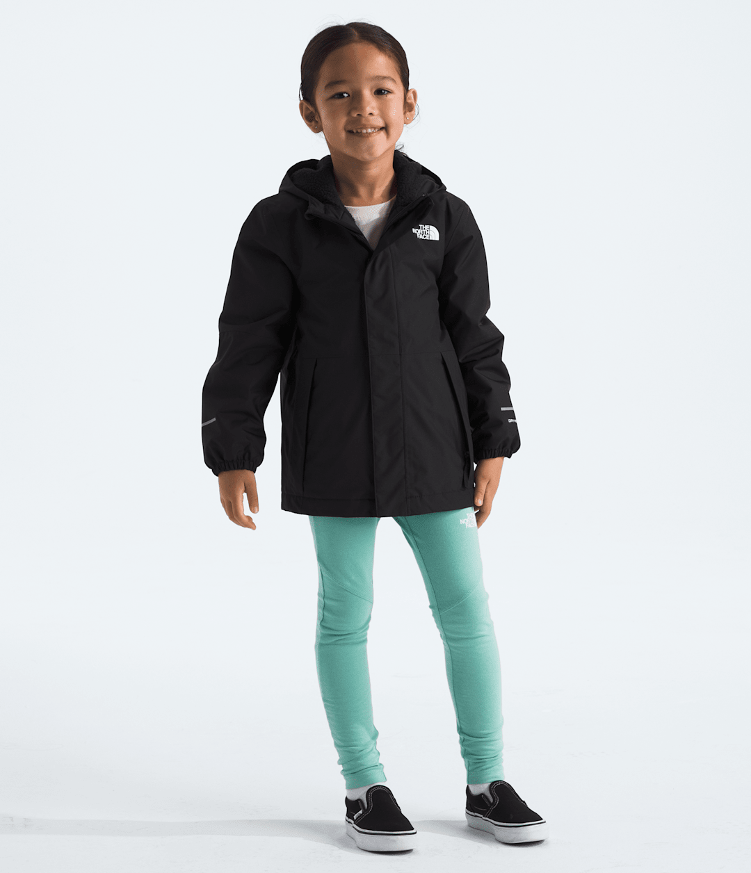 Kids’ Warm Antora Rain Jacket - TNF Black/TNF Black