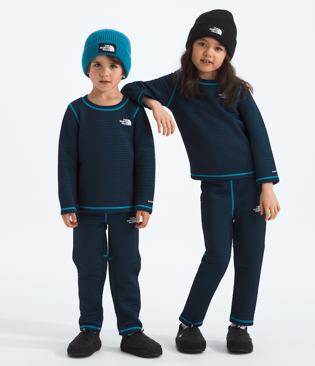 Kids’ DOTKNIT™ Thermal Set - Summit Navy/Meridian Blue
