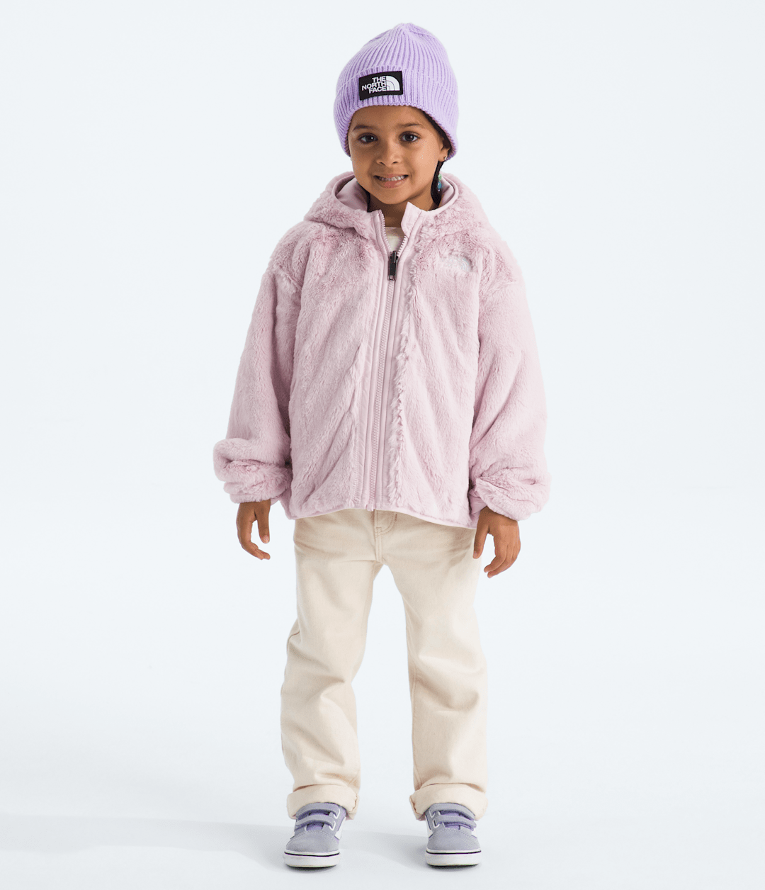 Girls’ Reversible Shasta Full-Zip Hooded Jacket - Pale Blossom