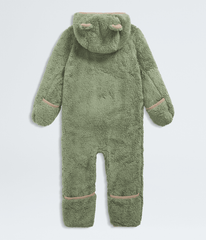 Baby Cabin Fleece One-Piece - Bark Mist/Mushroom Grey
