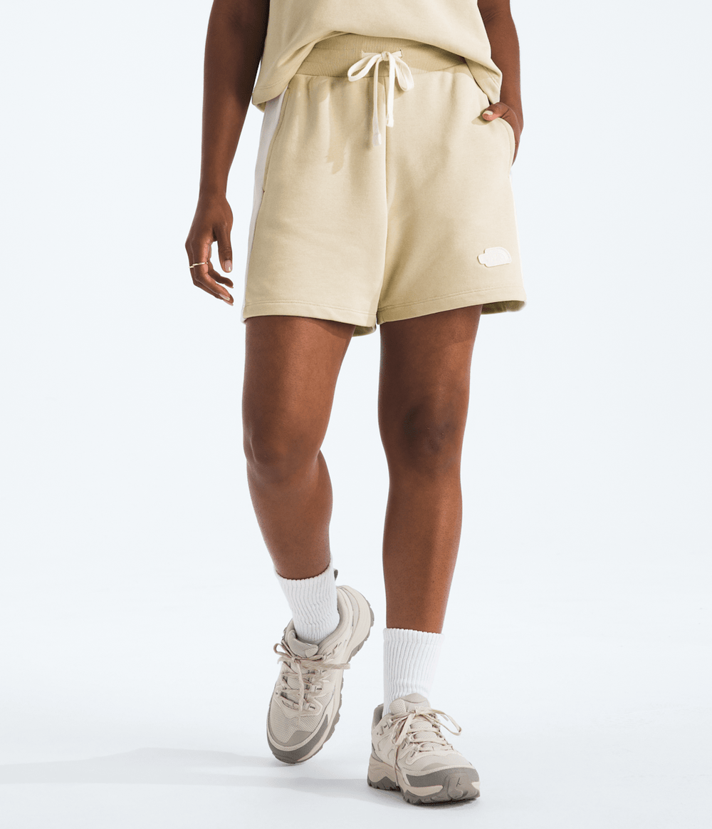 Women’s Terry Relaxed Shorts - Gravel