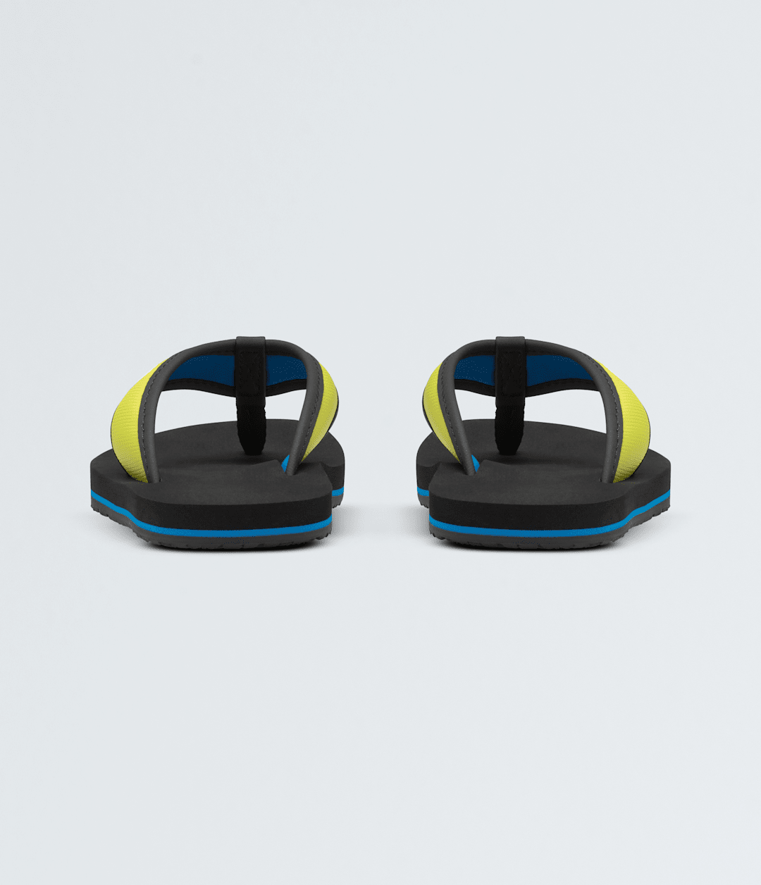 Youth Base Camp Flip-Flops - Sulphur Spring Green/Hero Blue
