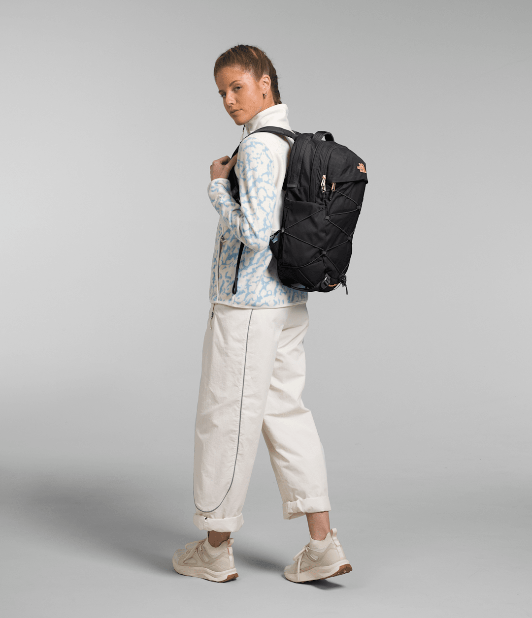 Women’s Borealis Luxe Backpack - TNF Black/Burnt Coral