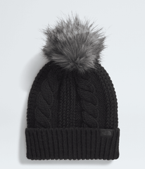 Women’s Oh Mega Fur Pom Beanie - TNF Black