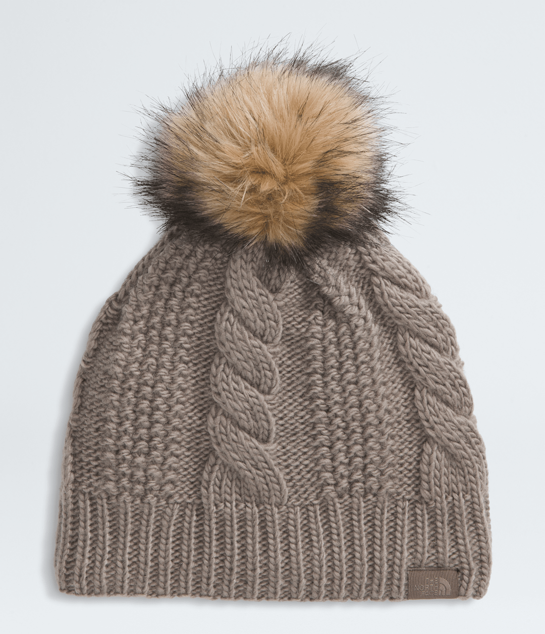 Women’s Oh Mega Fur Pom Lined Beanie - Mocha Brown