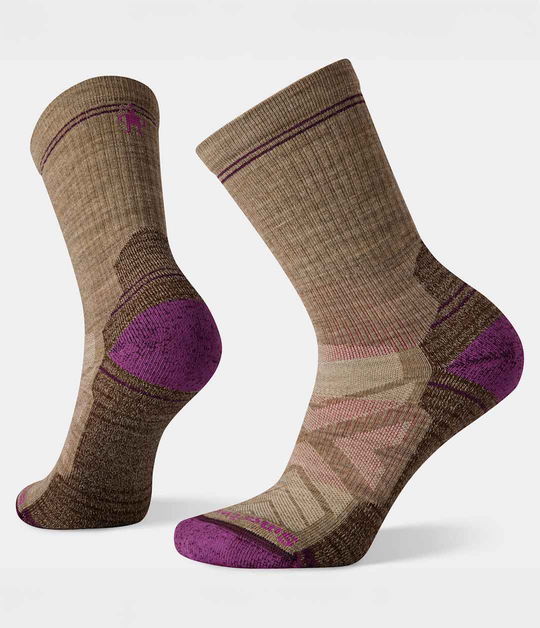TNF X Smartwool Women's HIKE Light Cushion Crew Socks - Wasabi/Mineral Gold