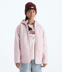 Girls’ Reversible Shasta Short Parka - Pale Blossom