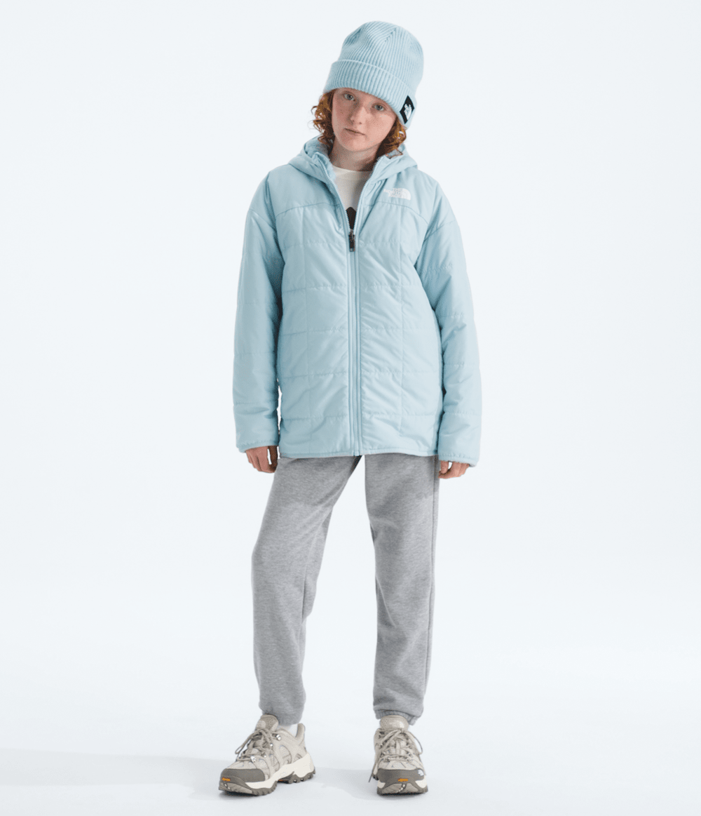 Girls’ Reversible Shasta Short Parka - Polar Haze
