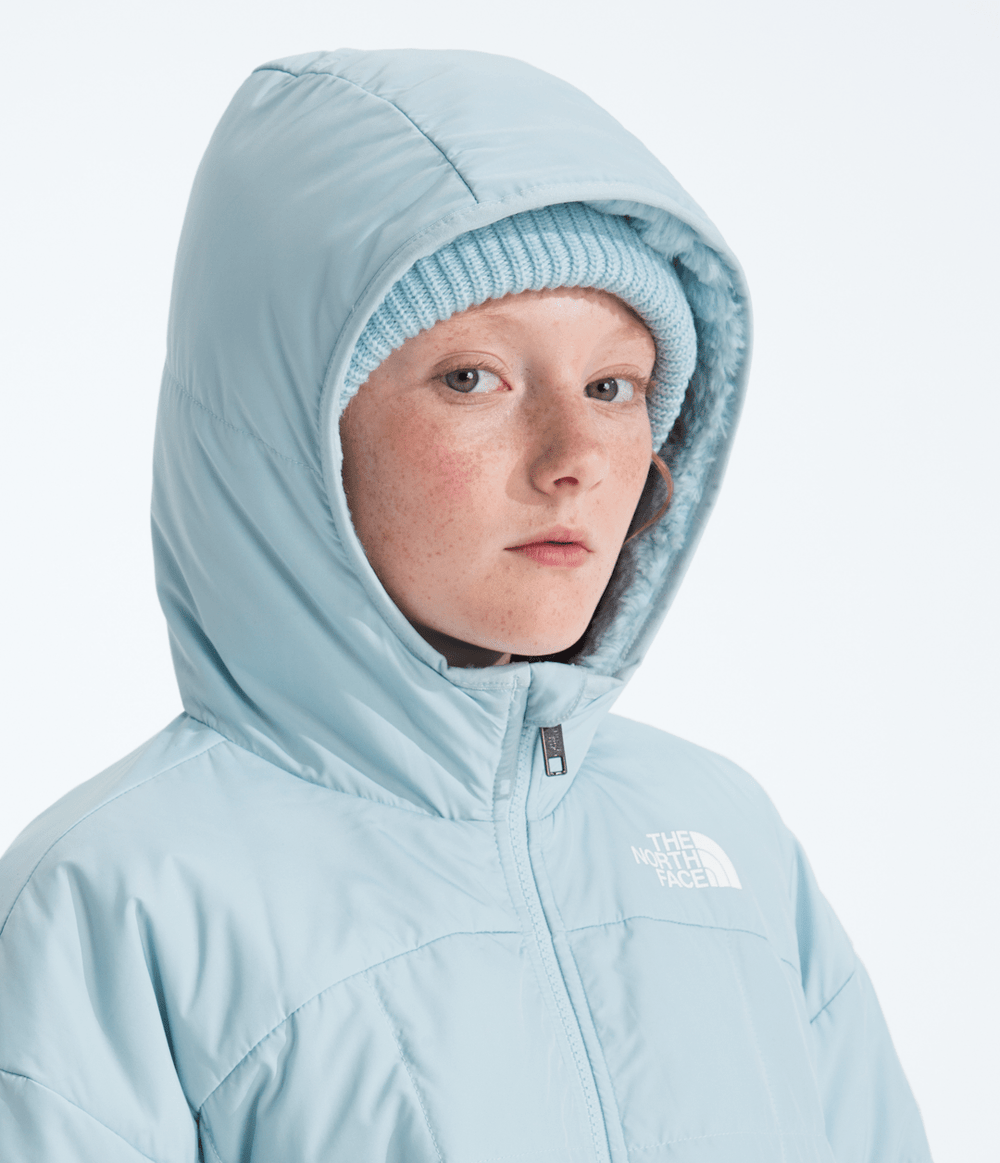 Girls’ Reversible Shasta Short Parka - Polar Haze