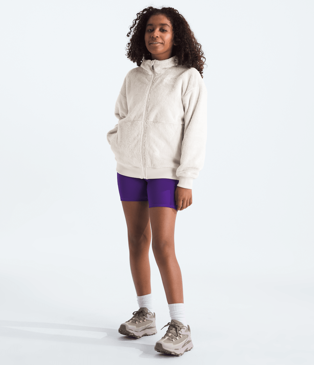 Girls’ Osito Full-Zip Hoodie - White Dune