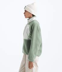 Girls’ Yumiori Full-Zip Jacket - Slate Moss/White Dune