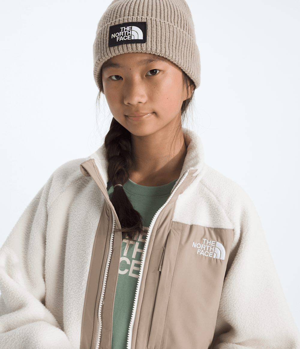 Girls’ Yumiori Full-Zip Jacket - White Dune/Mushroom Grey