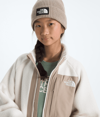 Girls’ Yumiori Full-Zip Jacket - White Dune/Mushroom Grey