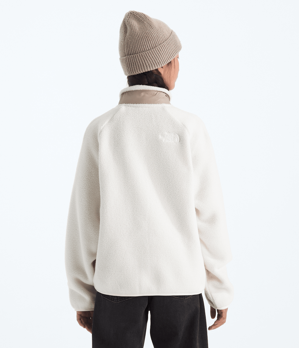 Girls’ Yumiori Full-Zip Jacket - White Dune/Mushroom Grey