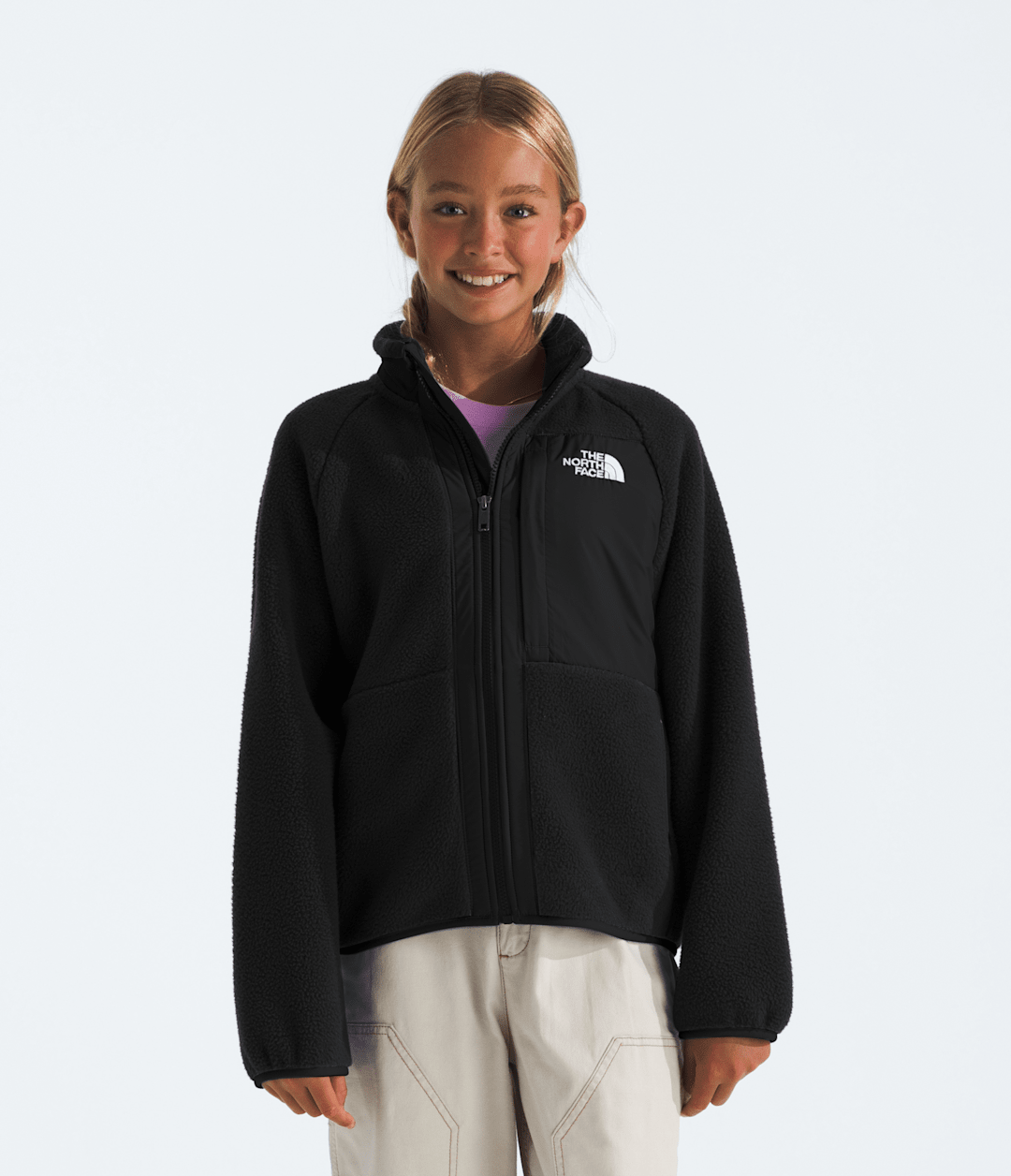 Girls’ Yumiori Full-Zip Jacket - TNF Black