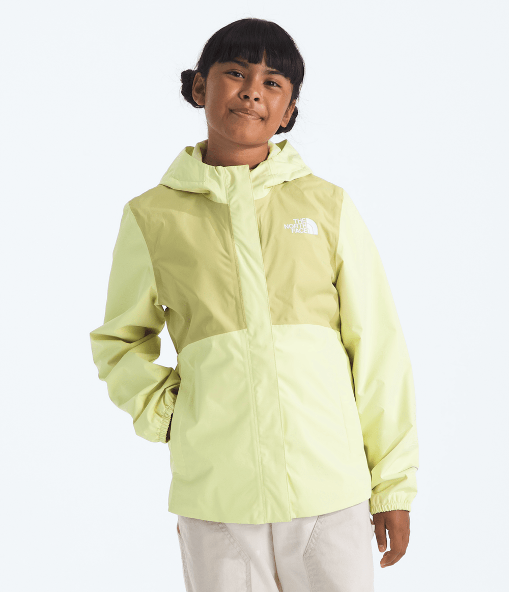 Girls’ Antora Rain Jacket - Lemon Mist/Pear