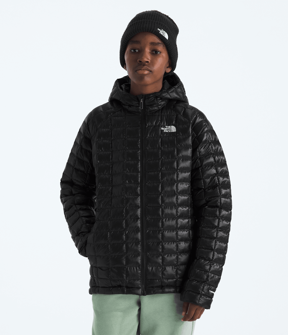Boys’ & Girls’ THERMOBALL™ Hooded Jacket - TNF Black
