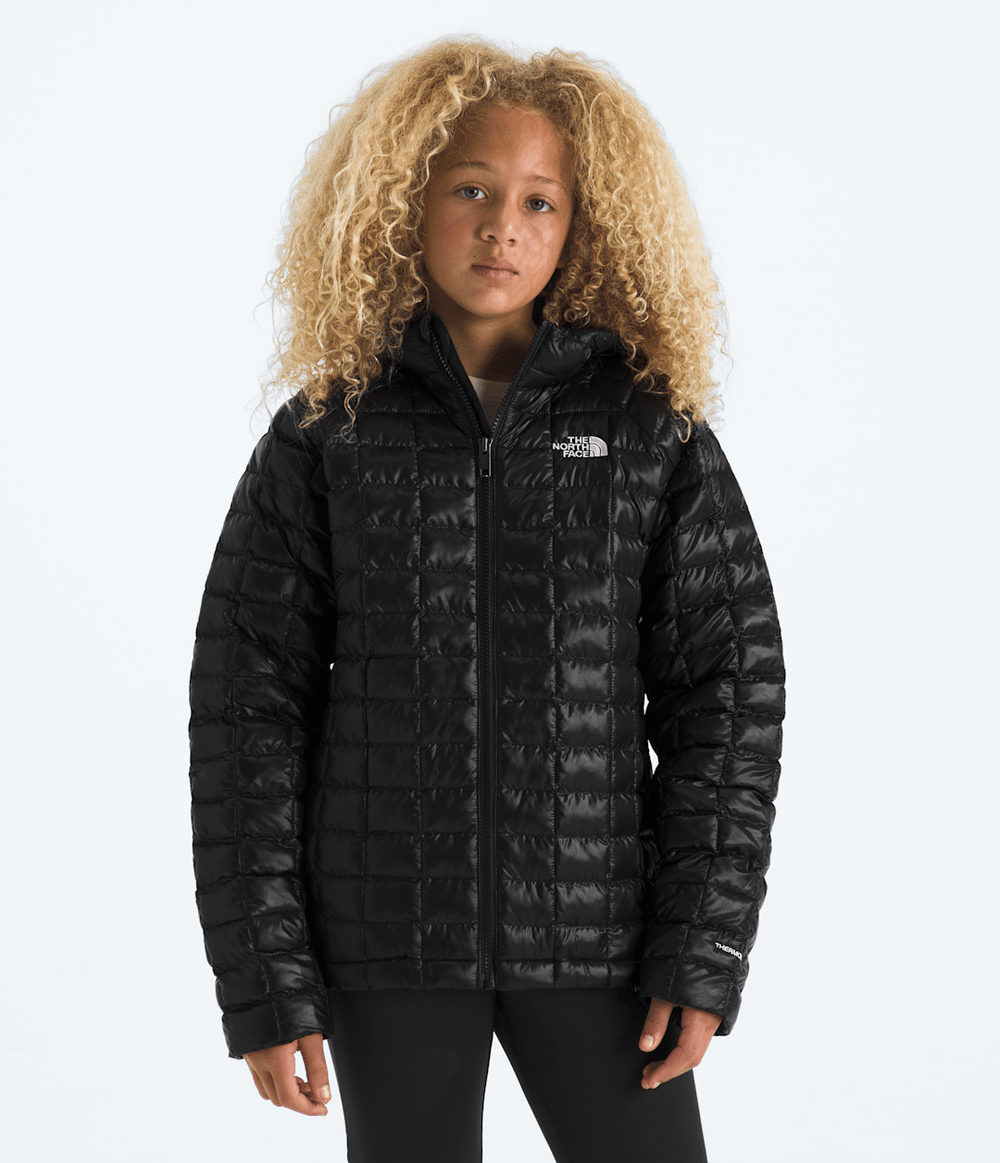 Boys’ & Girls’ THERMOBALL™ Hooded Jacket - TNF Black