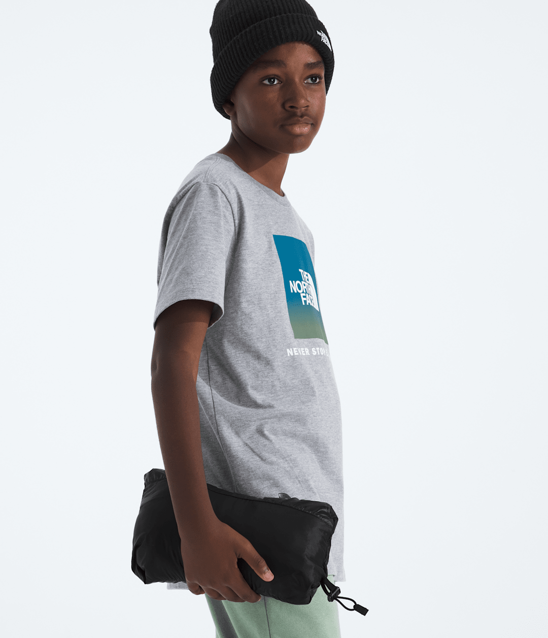 Boys’ & Girls’ THERMOBALL™ Hooded Jacket - TNF Black