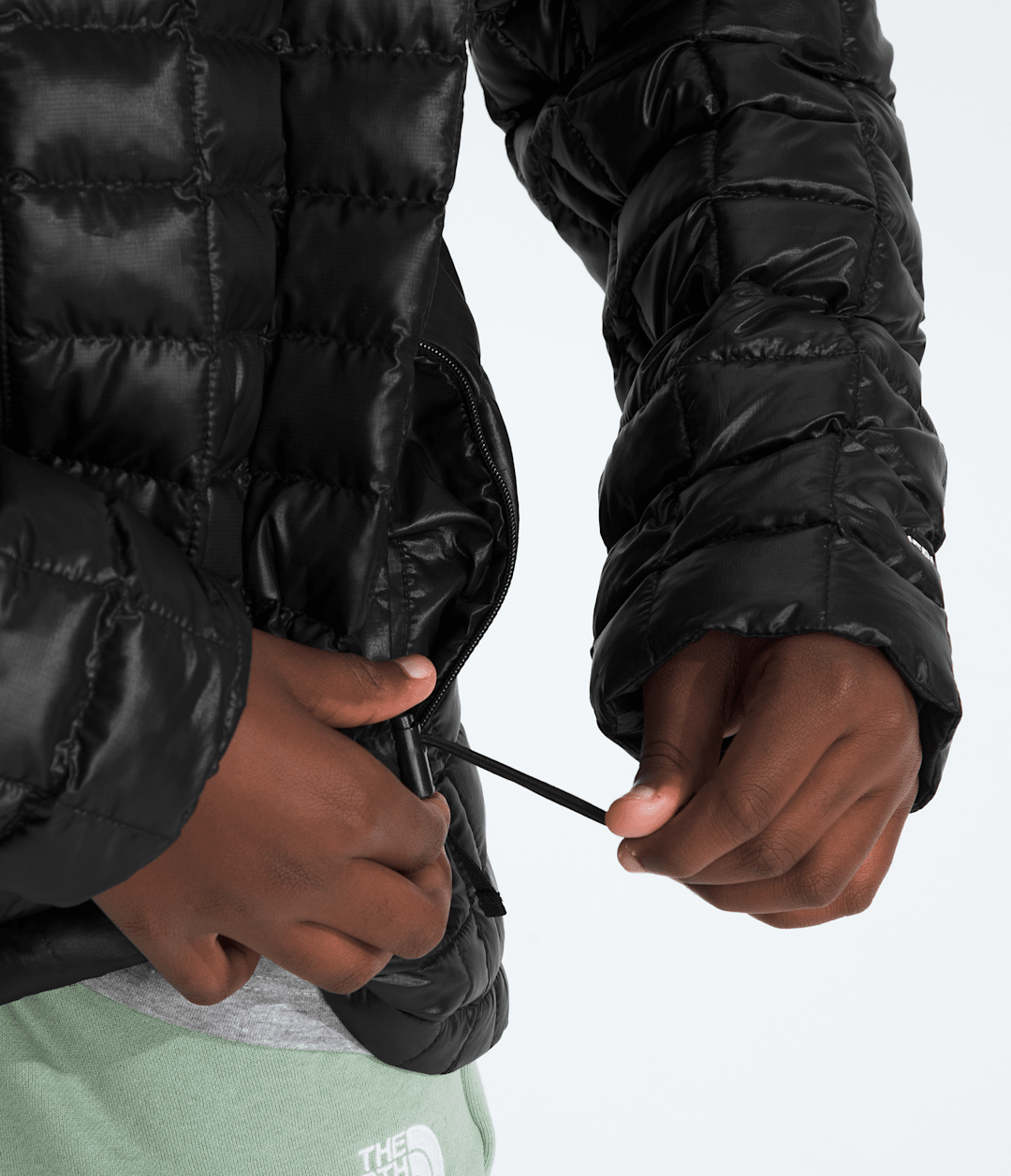 Boys’ & Girls’ THERMOBALL™ Hooded Jacket - TNF Black