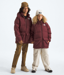 Boys’ & Girls’ North Down Fleece-Lined Short Parka - Sumac