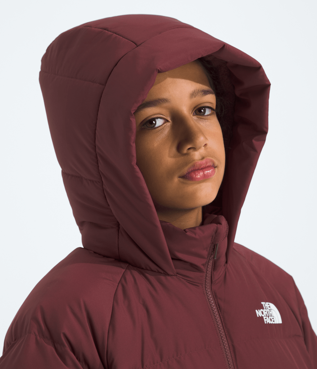Boys’ & Girls’ North Down Fleece-Lined Short Parka - Sumac