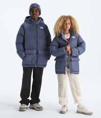 Boys’ & Girls’ North Down Fleece-Lined Short Parka - Twilight Galaxy