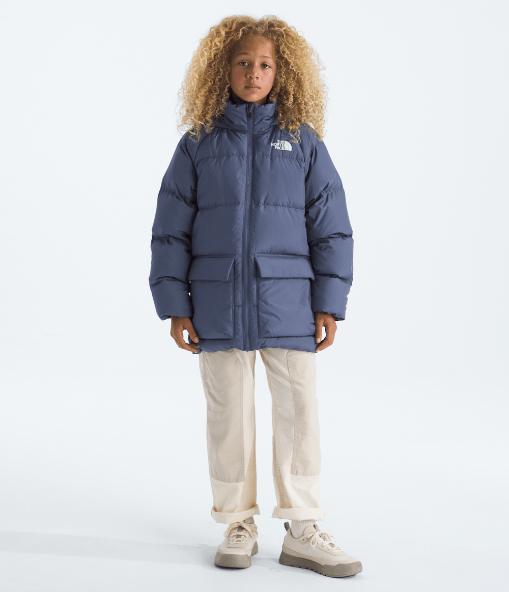 Boys’ & Girls’ North Down Fleece-Lined Short Parka - Twilight Galaxy
