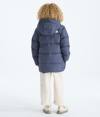 Boys’ & Girls’ North Down Fleece-Lined Short Parka - Twilight Galaxy