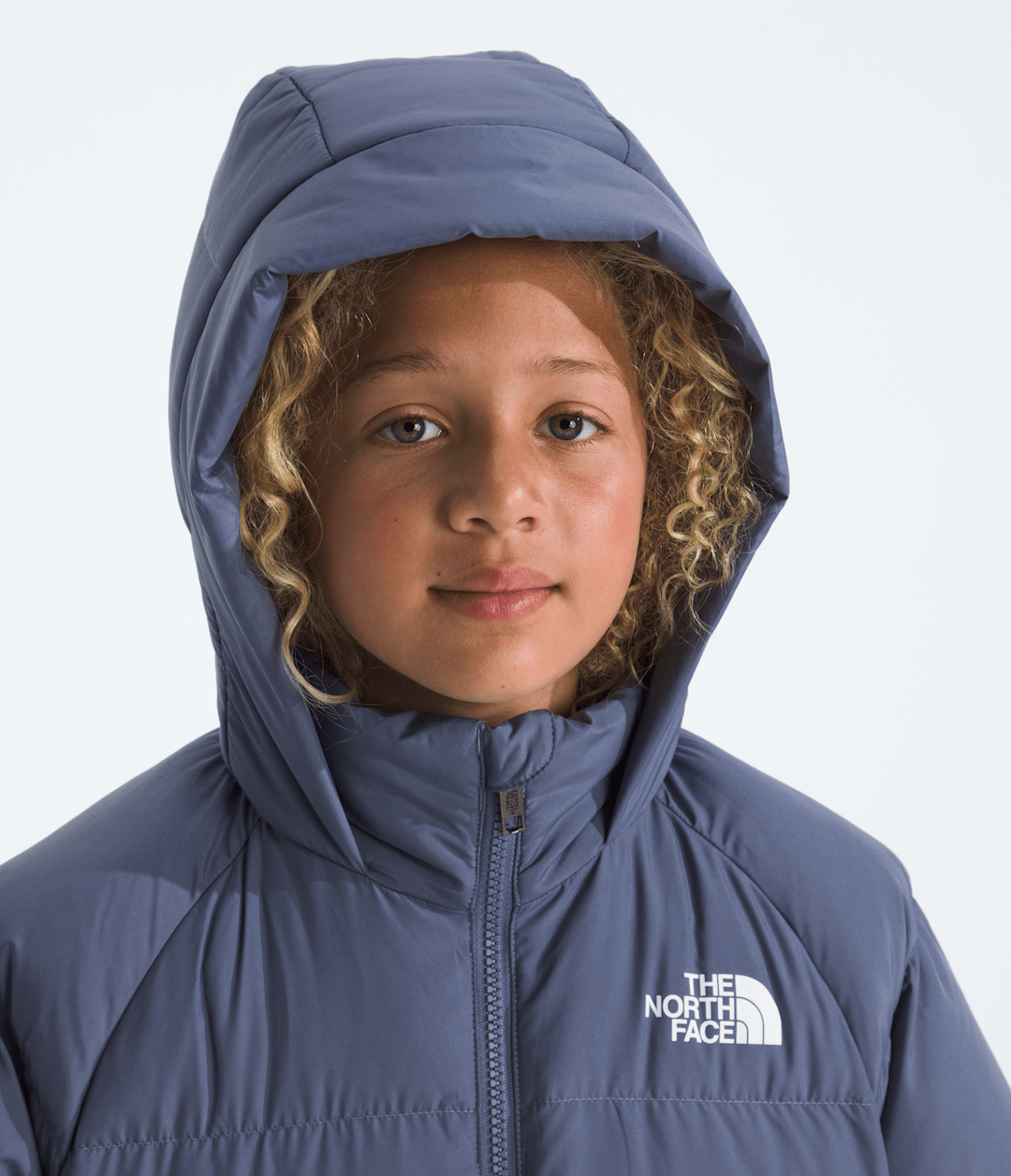 Boys’ & Girls’ North Down Fleece-Lined Short Parka - Twilight Galaxy