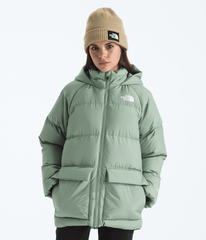 Boys’ & Girls’ North Down Fleece-Lined Short Parka - Slate Moss